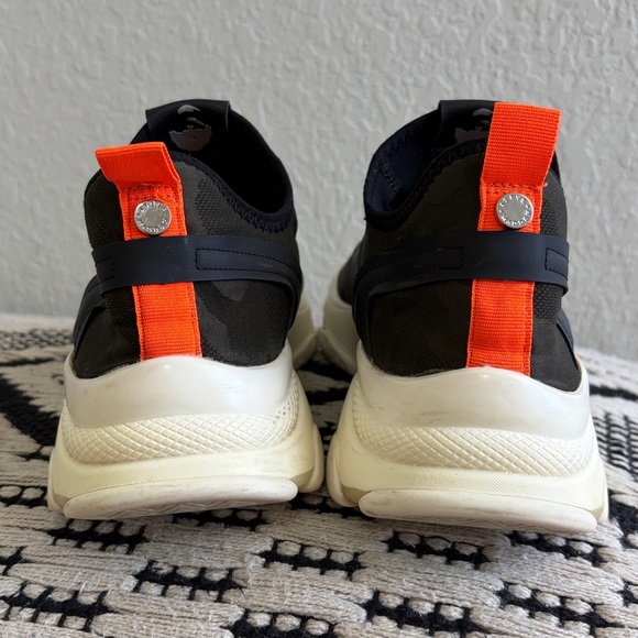 Steve Madden Camo Black and Orange Sneakers - Picture 10 of 10